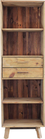 PINUS---libreria-con-2-cassetti-e-4-ripiani-Marrone-Milani-Home