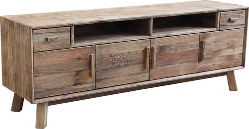 PINUS---porta-TV-con-2-cassetti-Marrone-Milani-Home