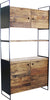 PINUS-BLACK---credenza-in-pino-riciclato-Marrone-Milani-Home