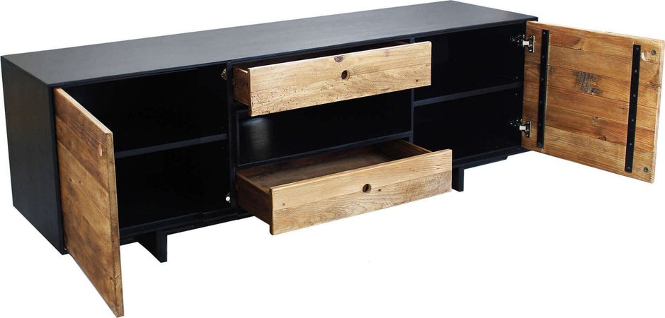 PINUS-BLACK---porta-tv-in-pino-riciclato-Marrone-Milani-Home
