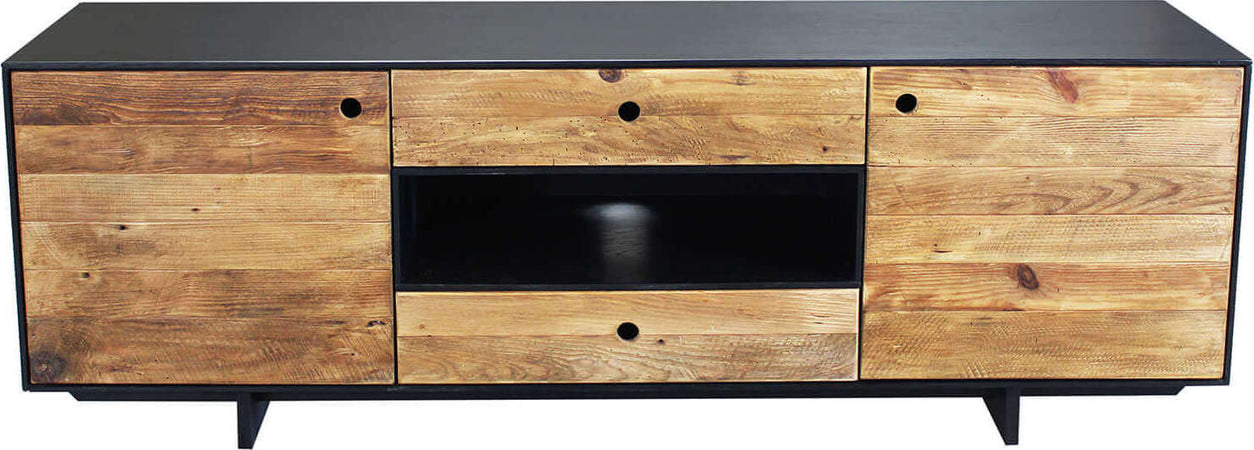 PINUS-BLACK---porta-tv-in-pino-riciclato-Marrone-Milani-Home