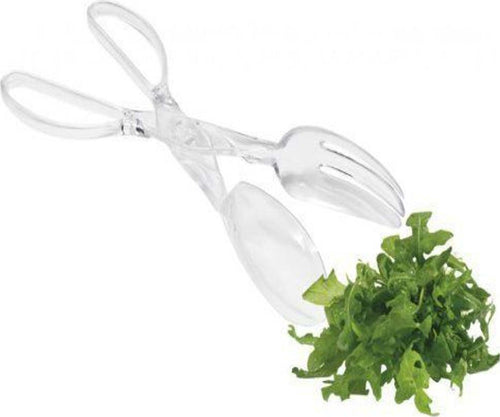 PINZA A FORBICE IN PLASTICA TRASPARENTE PER INSALATA CUCINA ALIMENTI Casa e cucina/Utensili da cucina/Cucchiai palette e spatole/Pinze da cucina Trade Shop italia - Napoli, Commerciovirtuoso.it