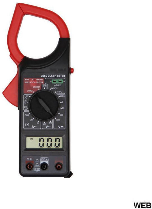 Pinza Amperometrica 200-750 V Termometro Sonda - 266c Misure Corrente Tensione Ac/dc Temperatura Capacità Resistenza Diodi