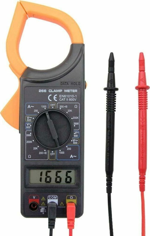 Pinza Amperometrica Digitale Tester Tensione Ac Dc Miltimetro Con Puntali Casa, arredamento e bricolage > Bricolage e fai da te > Multimetri Trade Shop italia - Napoli, Commerciovirtuoso.it