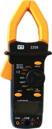 Pinza Amperometrica Multimetro Test Tester Digitale Con Puntali Yt-2208 Fai da te/Materiale elettrico/Attrezzi e tester/Multimetri Trade Shop italia - Napoli, Commerciovirtuoso.it