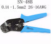 Pinza Crimpatrice Per Terminali Awg26-16 0.14-1.5 Mm? Crimpatura Sn-48b Casa, arredamento e bricolage > Bricolage e fai da te > Pinze e Tronchesi > Utensili Manuali Trade Shop italia - Napoli, Commerciovirtuoso.it