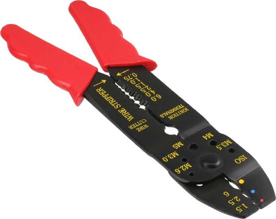 PINZA CRIMPATRICE TAGLIAFILI SPELLAFILI TAGLIACAVO SPELLACAVO CRIMPARE CAPICORDA Fai da te/Utensili elettrici e a mano/Utensili a mano/Utensili spelafili/Pinze spelafili Trade Shop italia - Napoli, Commerciovirtuoso.it