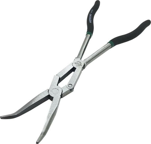 Pinza-Doppio-Snodo-Con-Becco-Curvo-45°-smonta-E-Monta-Valvola-Del-Motore-Auto-Tools