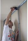 Pinza EDMA foro punzonatrice 1mm per alluminio profili cartongesso professionale