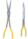 Pinza-Extra-Lunga-340mm-Becchi-Lunghi-Dritto-A-Doppio-Snodo-Per-Valvole-Molle
