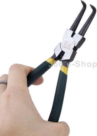 Pinza-Fermi-Apri-Anelli-Elastici-Di-Sicurezza-Con-Becchi-Piegati-A-90°