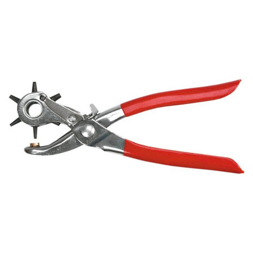 Pinza fustellatrice in acciaio per fori cuoio da 225 mm