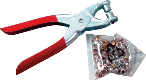 PINZA FUSTELLATRICE PER OCCHIELLI E BORCHIE + 30 BORCHIE CINTURE BORSE SCARPE Fai da te/Utensili elettrici e a mano/Utensili a mano/Pinze e tenaglie/Pinze tenaglie Trade Shop italia - Napoli, Commerciovirtuoso.it