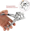 Pinza punzonatrice per occhielli in metallo da 165 mm con 50 occhielli Fai da te/Ferramenta/Teloni e imbracature/Teloni La Zappa - Altamura, Commerciovirtuoso.it