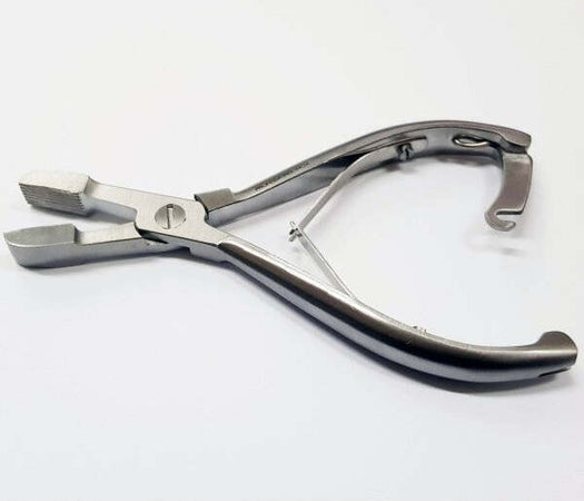 Pinza-Stringi-Fili-Punta-Dentata-411-Acciaio-Per-Anse-Filo-Gioielli-Tronchese
