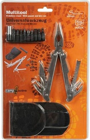 PINZA UNIVERSALE PORTATILE MULTITOOL + BITSET UTENSILE MULTIUSO PUNTE E CUSTODIA Fai da te/Utensili elettrici e a mano/Utensili a mano/Pinze e tenaglie/Pinze a becco lungo Trade Shop italia - Napoli, Commerciovirtuoso.it