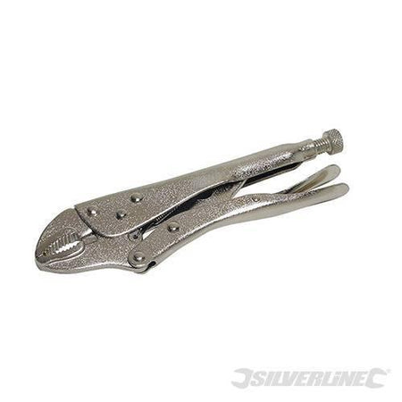 Pinza Silverline autobloccante grip morsetto morsa 220mm in acciaio - Eternal Brico