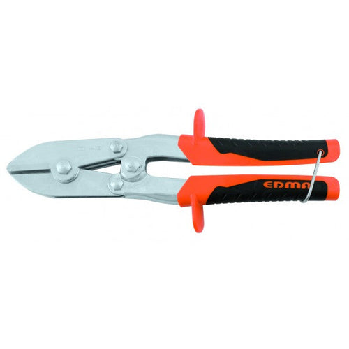 Pinza EDMA morsetto piega estremita' tubi bordi 5 denti ottima per unire due tubi Professionale Edma