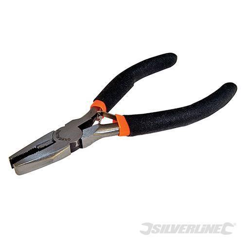 Pinza cesoia piccola Silverline in acciaio manico antiscivolo 125 mm Offerta Silverline