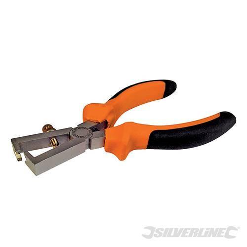 Pinza spelafili Silverline a taglio frontale in acciaio cromo 160 mm Offerta Silverline