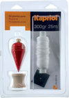 Piombo a pera con scassa in legno, piastrina zincata e filo in nylon Fai da te/Utensili elettrici e a mano/Strumenti di misura e layout/Matite per falegname La Zappa - Altamura, Commerciovirtuoso.it