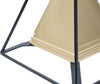 Piramide Gold C/Ferro Cm 15X15X21 Casa e cucina/Decorazioni per interni/Accessori decorativi/Soprammobili Led Mall Home - Napoli, Commerciovirtuoso.it