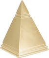 Piramide Gold Cm 11,5X11,5X15,5 Casa e cucina/Decorazioni per interni/Accessori decorativi/Soprammobili Led Mall Home - Napoli, Commerciovirtuoso.it