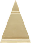 Piramide Gold Cm 11,5X11,5X15,5 Casa e cucina/Decorazioni per interni/Accessori decorativi/Soprammobili Led Mall Home - Napoli, Commerciovirtuoso.it
