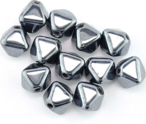 Piramide-perline-9902-ematite-Qty-1