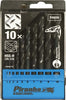 PIRANHA---BLACK&DECKER---SET-10-PUNTE-HSS-1-10MM