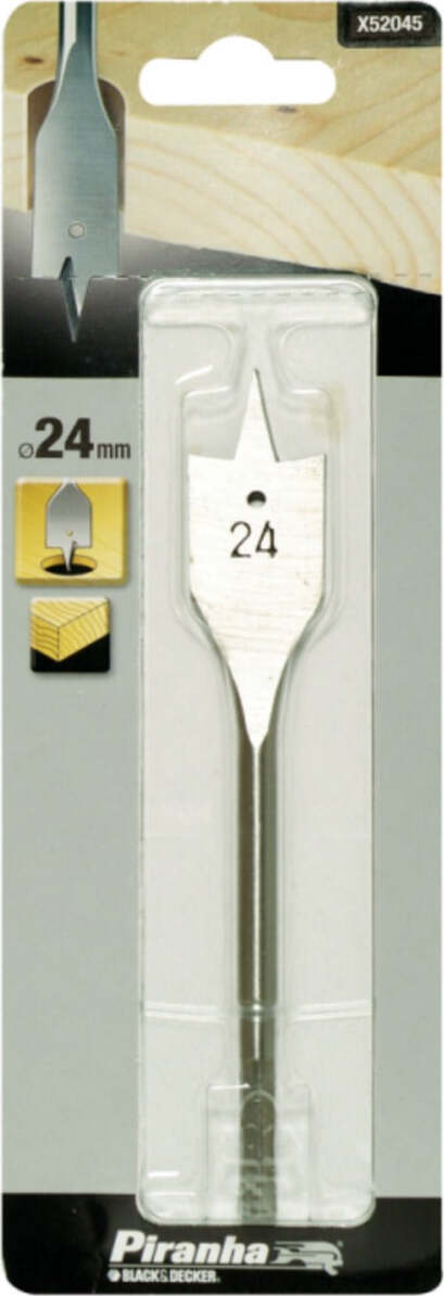 PIRANHA-BLACK&DECKER-PUNTA-PER-LEGNO-TESTA-PIATTA-24mm-X52045