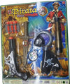 Pirata Corsaro Nero Uncino Bussola Pistola Freccette Coltello Cannocchiale Gioco Giochi e giocattoli/Giochi d'imitazione e accessori di travestimento/Costumi e travestimenti/Kit di travestimento Trade Shop italia - Napoli, Commerciovirtuoso.it