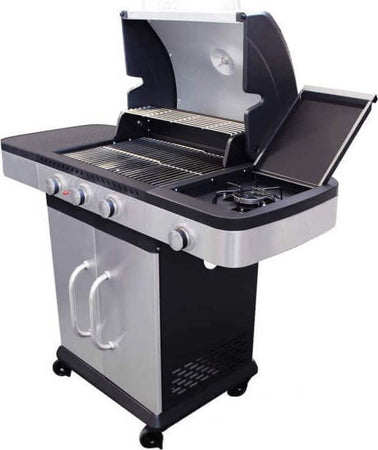 PIROS---barbecue-a-gas-in-acciaio-inox-3-fuochi-+-1-fuoco-laterale-Grigio-Milani-Home