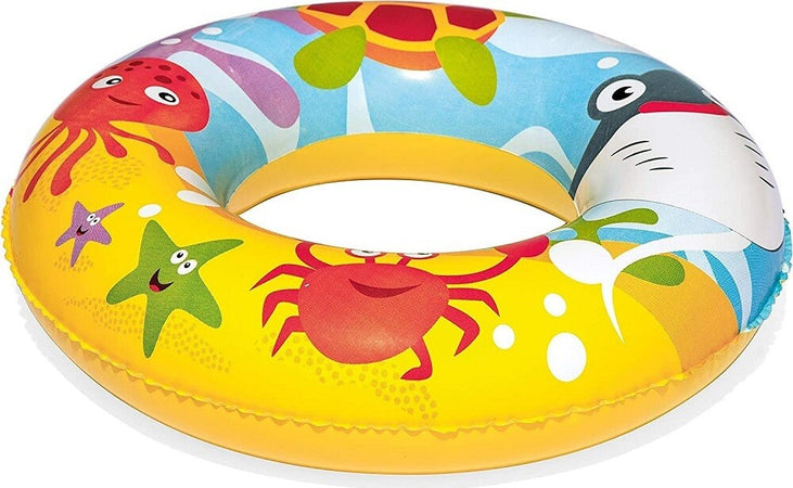 Piscina 2 Anelli Per Bambini Barriera Corallina 122x20cm Palla Salvagente 51124 Giochi e giocattoli/Sport e giochi all'aperto/Giochi aquatici e piscine per bambini/Canotti e gonfiabili galleggianti Trade Shop italia - Napoli, Commerciovirtuoso.it