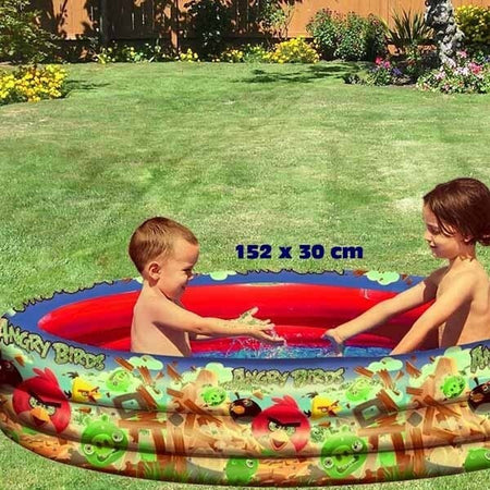PISCINA 3 ANELLI ANGRY BIRDS 152 X 30 CM MARE PISCINA GONFIABILE 282 LITRI Giochi e giocattoli/Sport e giochi all'aperto/Giochi aquatici e piscine per bambini/Piscinette per bambini Trade Shop italia - Napoli, Commerciovirtuoso.it