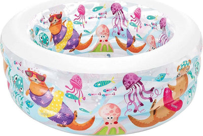 Piscina Baby Aquarium Gonfiabile Multicolore 152 X 56cm Per Bambini Estate 58480 Giochi e giocattoli/Sport e giochi all'aperto/Giochi aquatici e piscine per bambini/Canotti e gonfiabili galleggianti Trade Shop italia - Napoli, Commerciovirtuoso.it