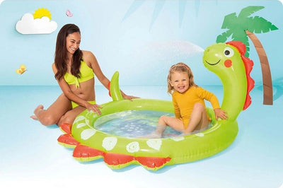 Piscina Baby Gonfiabile Per Bambini Dinosauro 119 X 109 X 66cm 68lt Estate 58437 Giochi e giocattoli/Sport e giochi all'aperto/Giochi aquatici e piscine per bambini/Canotti e gonfiabili galleggianti Trade Shop italia - Napoli, Commerciovirtuoso.it