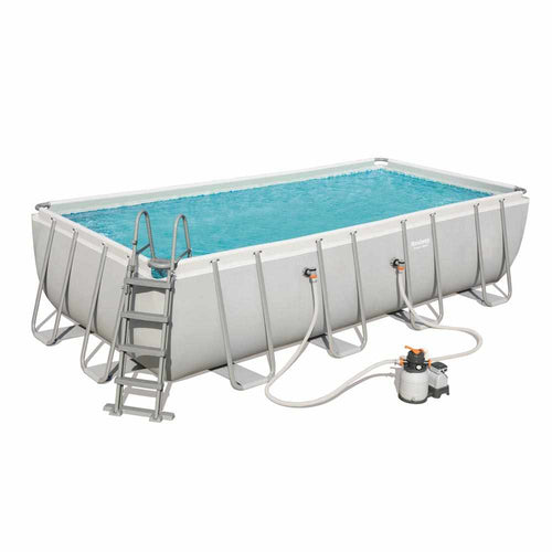 Piscina Fuori Terra Rettangolare 549 x 274 x 122 cm con filtro a sabbia