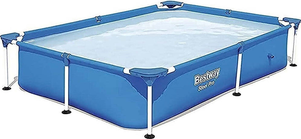 Piscina Con Bordi Rettangolare 1200 Lt Fuori Terra Steel Pro 221x150x43cm 56401 Giochi e giocattoli/Sport e giochi all'aperto/Giochi aquatici e piscine per bambini/Canotti e gonfiabili galleggianti Trade Shop italia - Napoli, Commerciovirtuoso.it