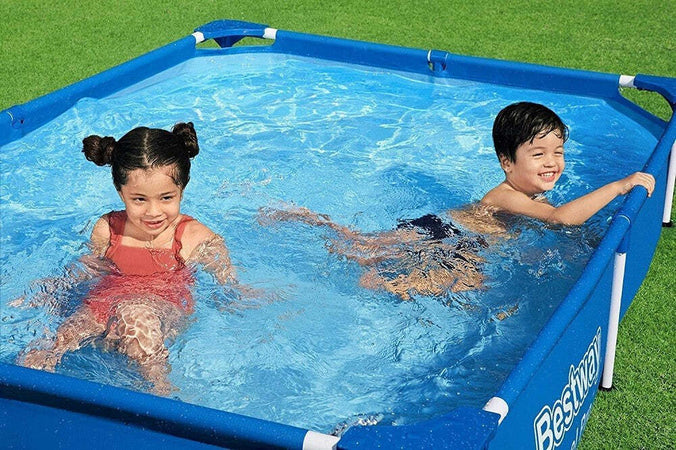 Piscina Con Bordi Rettangolare 1200 Lt Fuori Terra Steel Pro 221x150x43cm 56401 Giochi e giocattoli/Sport e giochi all'aperto/Giochi aquatici e piscine per bambini/Canotti e gonfiabili galleggianti Trade Shop italia - Napoli, Commerciovirtuoso.it