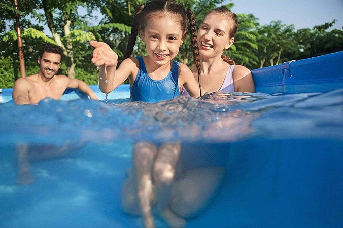 Piscina Con Bordi Rettangolare 3300lt Fuori Terra Steel Pro 300x201x66 Cm 56404 Giochi e giocattoli/Sport e giochi all'aperto/Giochi aquatici e piscine per bambini/Canotti e gonfiabili galleggianti Trade Shop italia - Napoli, Commerciovirtuoso.it
