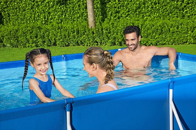 Piscina Con Bordi Rettangolare 3300lt Fuori Terra Steel Pro 300x201x66 Cm 56404 Giochi e giocattoli/Sport e giochi all'aperto/Giochi aquatici e piscine per bambini/Canotti e gonfiabili galleggianti Trade Shop italia - Napoli, Commerciovirtuoso.it