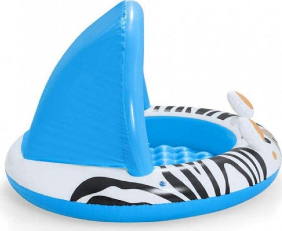 Piscina Con Fondo Gonfiabile Safari Con Protezione Raggi Uv 97x66cm Bambini 52559 Giochi e giocattoli/Sport e giochi all'aperto/Giochi aquatici e piscine per bambini/Canotti e gonfiabili galleggianti Trade Shop italia - Napoli, Commerciovirtuoso.it