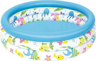 Piscina Coral Kids A 3 Anelli Gonfiabile Rotonda 102x25cm Bambini Giardino 51008 Giochi e giocattoli/Sport e giochi all'aperto/Giochi aquatici e piscine per bambini/Canotti e gonfiabili galleggianti Trade Shop italia - Napoli, Commerciovirtuoso.it