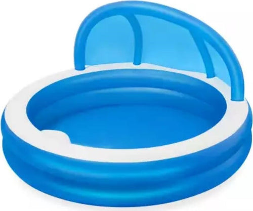 Piscina Familiare 241x241x140 Cm Gonfiabile Rotonda Con Tettuccio Seduta 54337 Giochi e giocattoli/Sport e giochi all'aperto/Giochi aquatici e piscine per bambini/Canotti e gonfiabili galleggianti Trade Shop italia - Napoli, Commerciovirtuoso.it