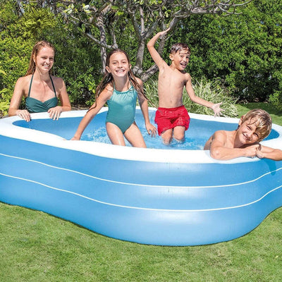 Piscina Family Quadrata Gonfiabile A Tre Anelli 229 X 229 X 56 Cm Giardino 57495 Giochi e giocattoli/Sport e giochi all'aperto/Giochi aquatici e piscine per bambini/Canotti e gonfiabili galleggianti Trade Shop italia - Napoli, Commerciovirtuoso.it