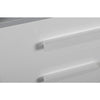 Scrivania con cassetti in legno da ufficio e stanzetta 110 cm postazione porta pc