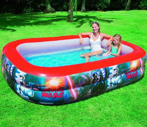 PISCINA FUORI TERRA GONFIABILE STAR WARS 262 X 175 X 51 CM GIARDINO ESTERNO Giochi e giocattoli/Sport e giochi all'aperto/Giochi aquatici e piscine per bambini/Piscinette per bambini Trade Shop italia - Napoli, Commerciovirtuoso.it