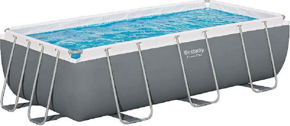 Piscina Fuori Terra Power Steel Frame Rettangolare 404 X 201 X 100cm Pompa 56441 Giardino e giardinaggio/Piscine vasche idromassaggio e accessori/Piscine/Piscine fuoriterra Trade Shop italia - Napoli, Commerciovirtuoso.it