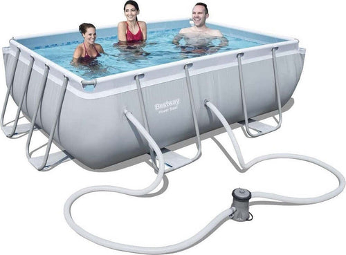 Piscina Fuori Terra Rettangolare Power Steel 282x196x84cm Pompa Filtraggio 56629 Giardino e giardinaggio/Piscine vasche idromassaggio e accessori/Piscine/Piscine fuoriterra Trade Shop italia - Napoli, Commerciovirtuoso.it